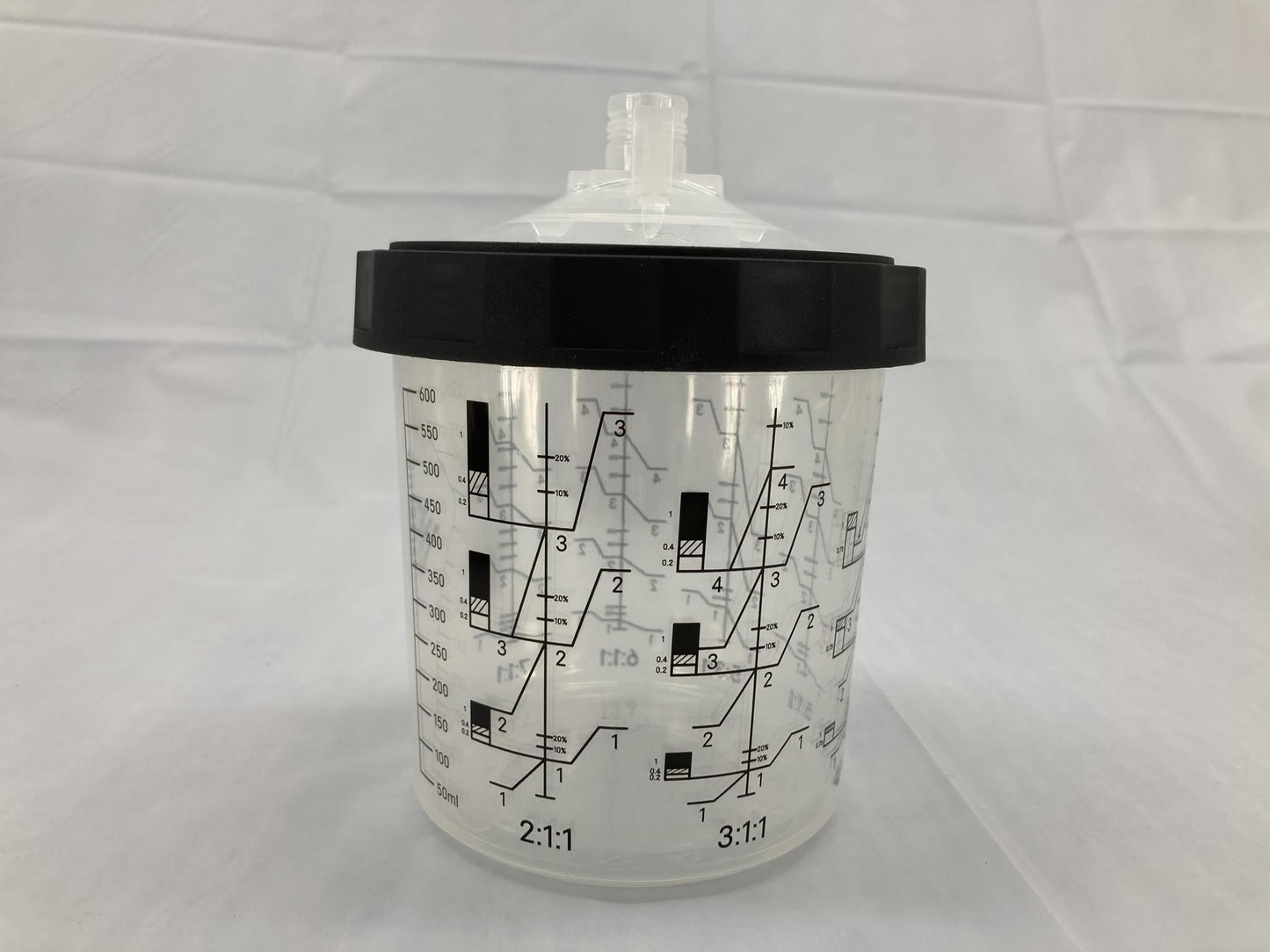 WA065010 - 650 ML SPS 1.0 Paint Cup System - 50 Count